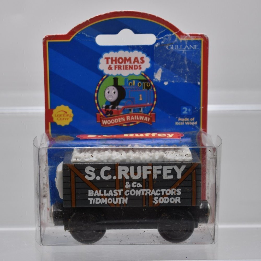 Vintage 2001 Learning Curve Thomas & Friends S.C. RUFFEY Ballast Contractors New